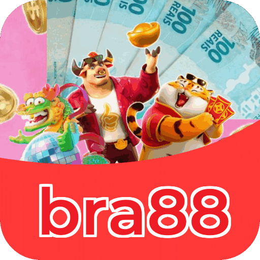 Interface do aplicativo bra88 mostrando jogos disponíveis no iOS e Android